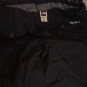 The North Face Men's Freedom Ski Pants Size XL Black Hyvent Waterproof